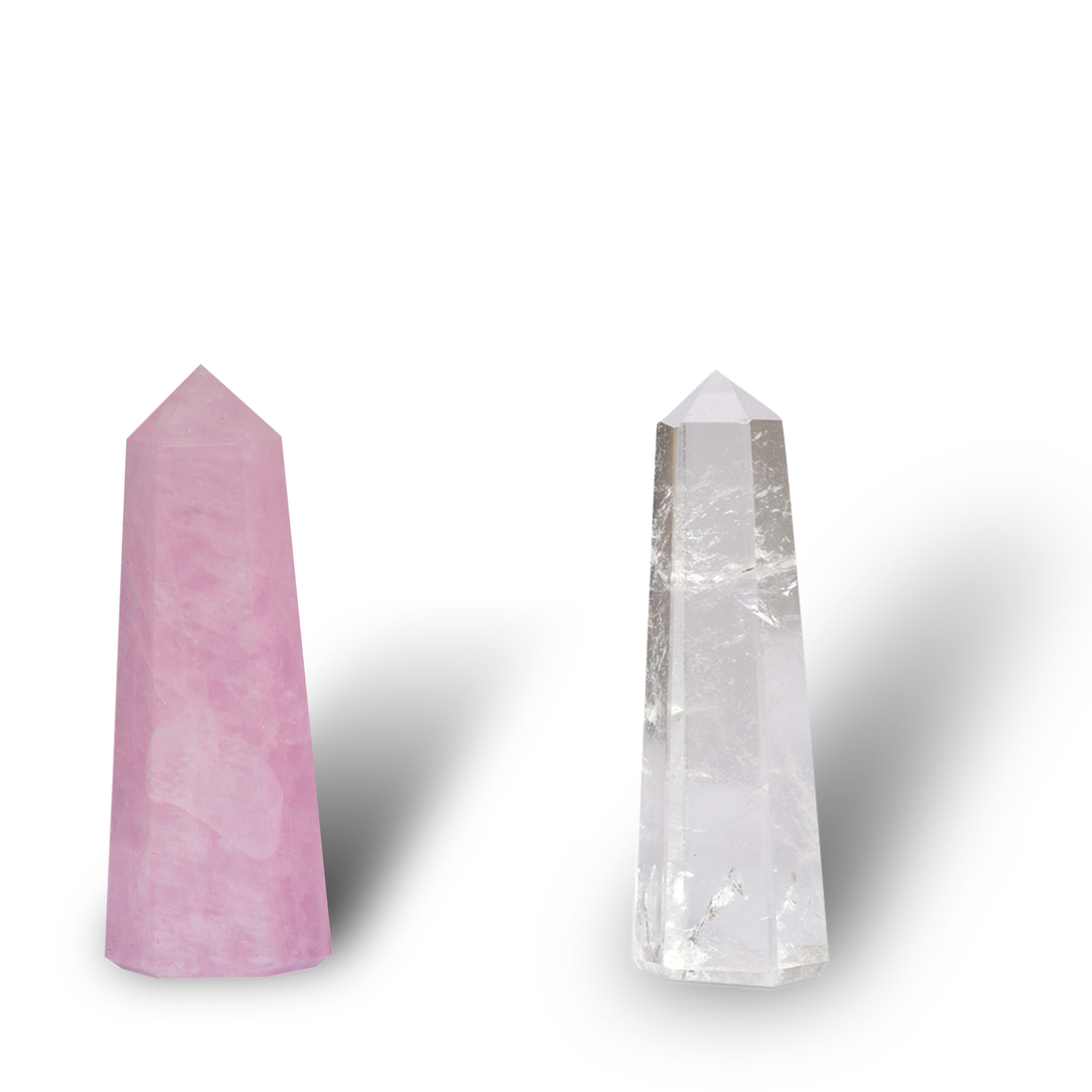 KACHVI Crystal Set |Rose Clear