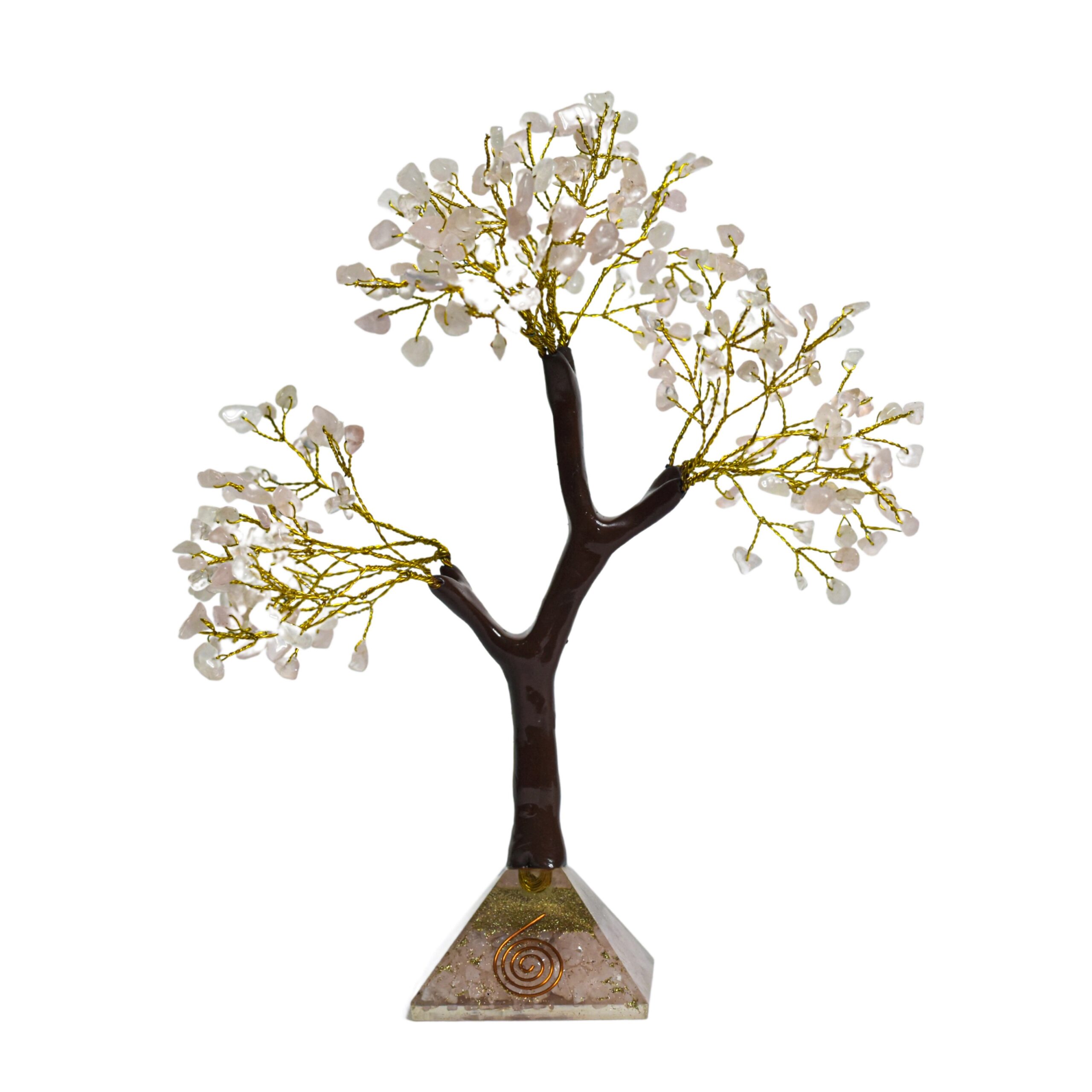 KACHVI Crystal Set |Rose Gold Pryamid Tree - Image 6