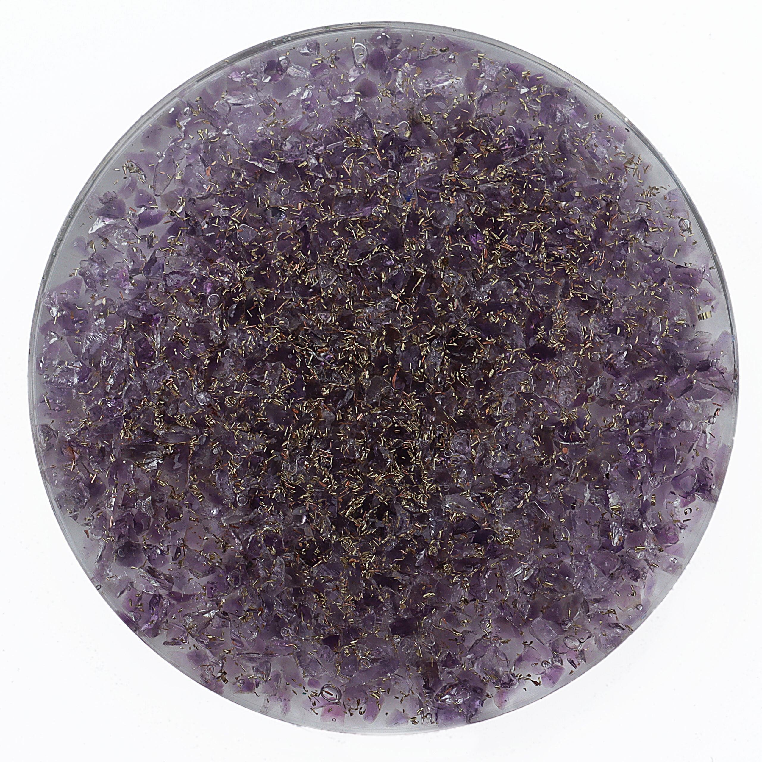 KACHVI Crystal Set |Amethyst Coaster Orgone - Image 3