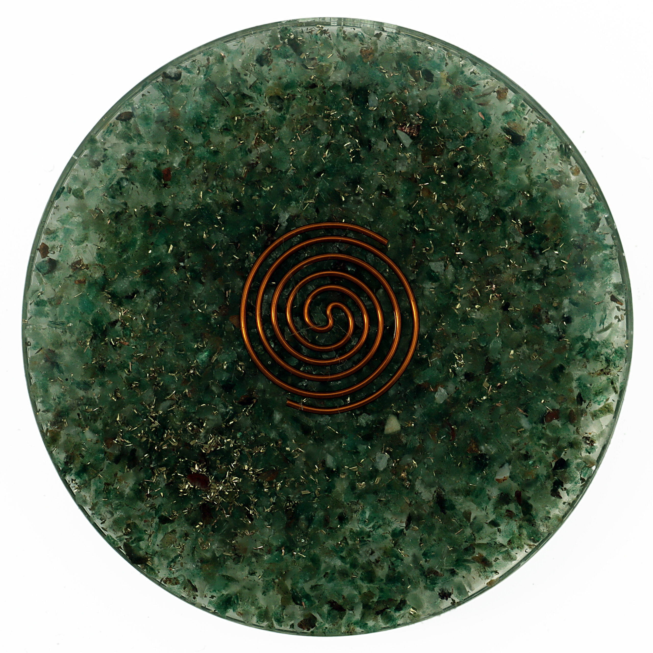 KACHVI Crystal Set |Green Coaster Orgone - Image 2