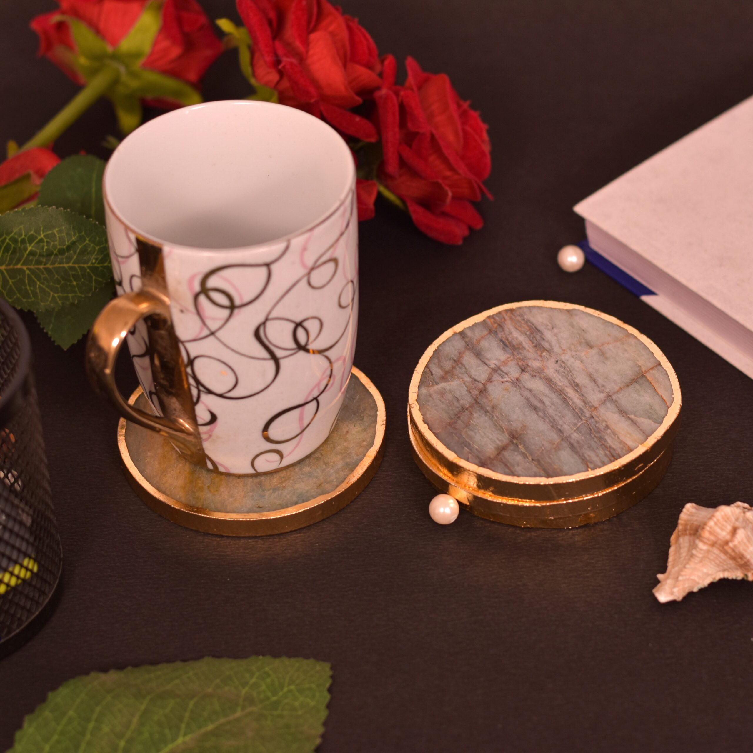 KACHVI Crystal Set |Rose Circle crystal - Image 3