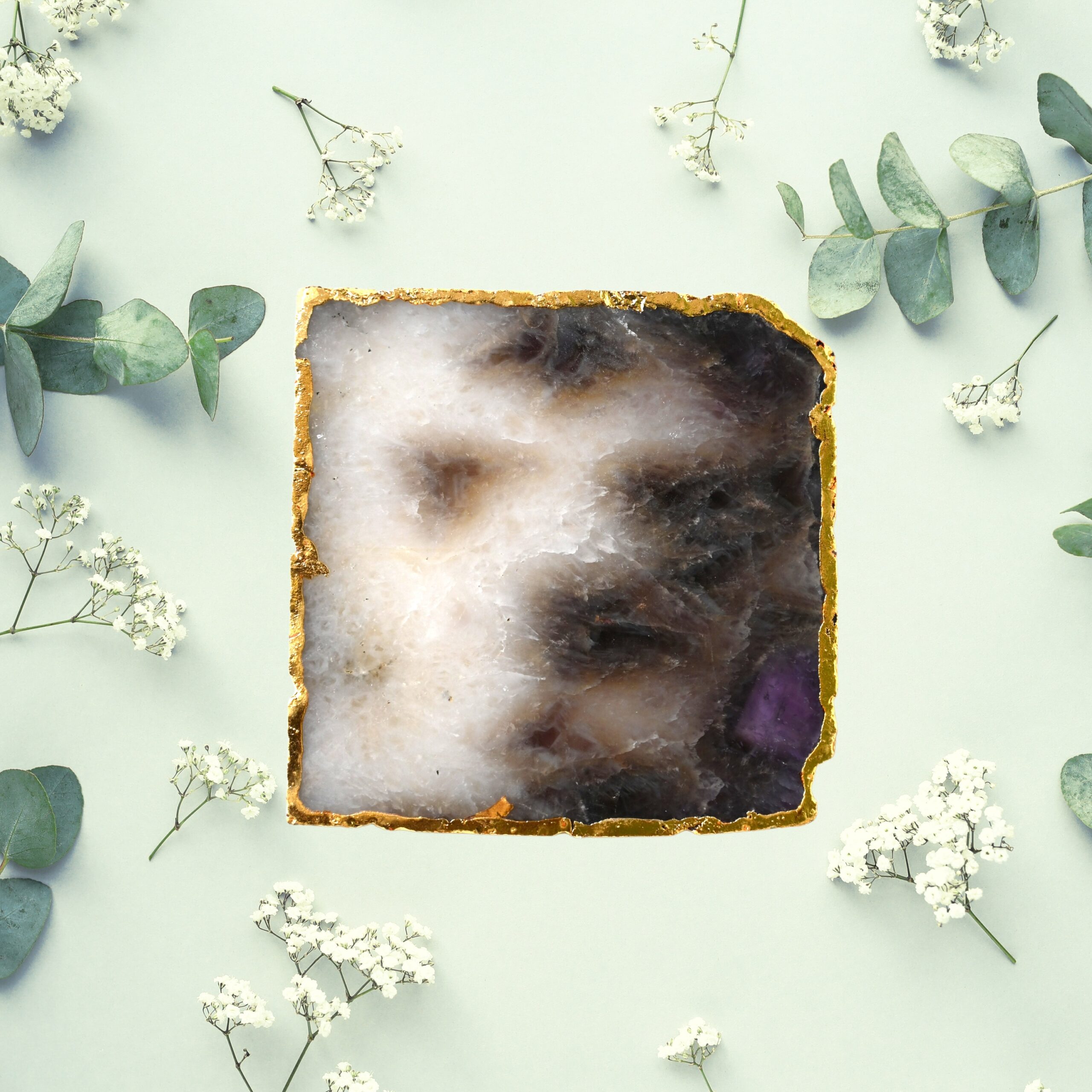 KACHVI Crystal Set |Amethyst Square Crystal - Image 4
