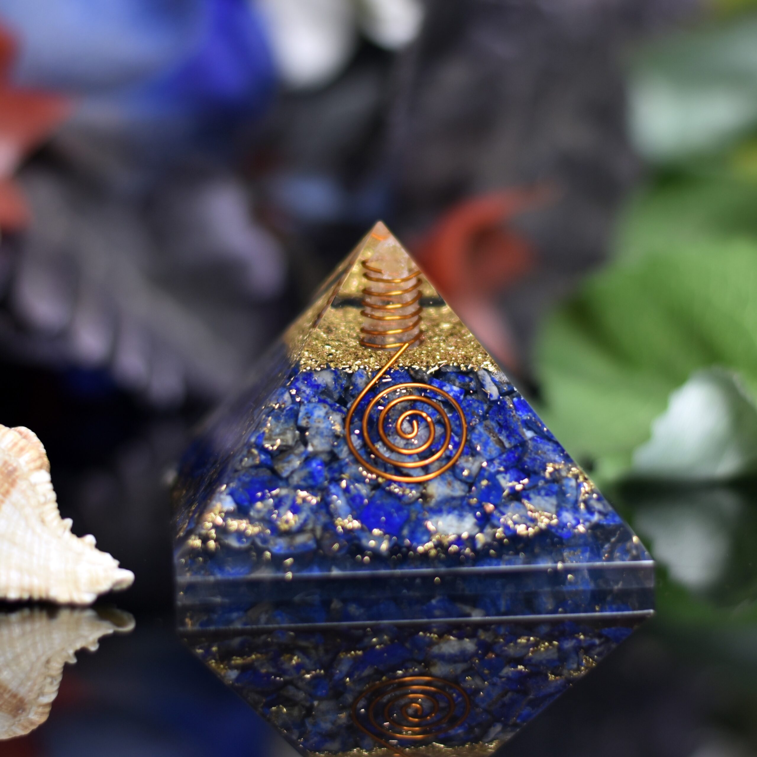 KACHVI Crystal Set |Lapis Pryamid - Image 4