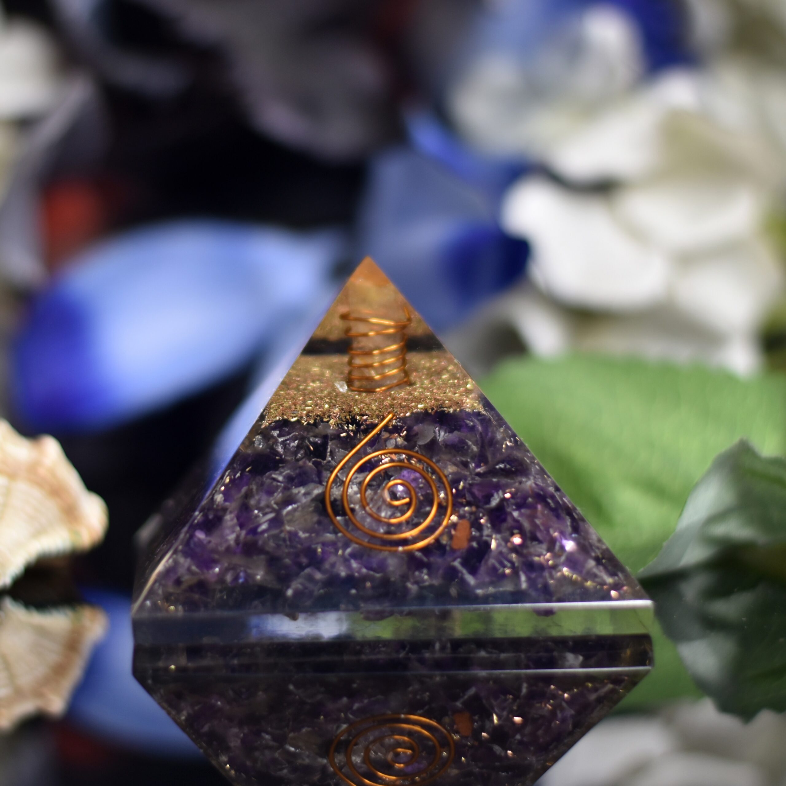 KACHVI Crystal Set |Amethyst Pryamid - Image 4