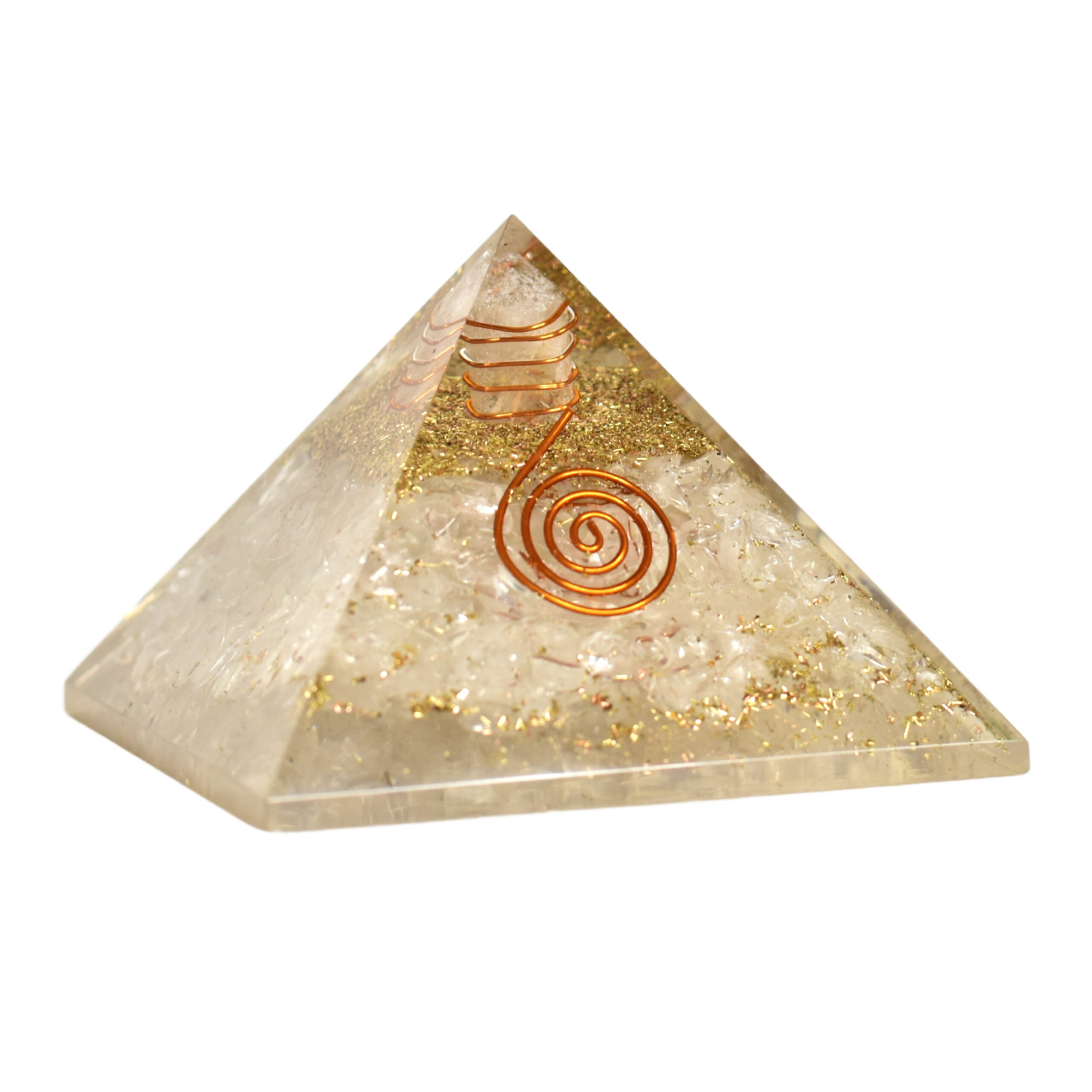 KACHVI Crystal Set |Clear Pryamid