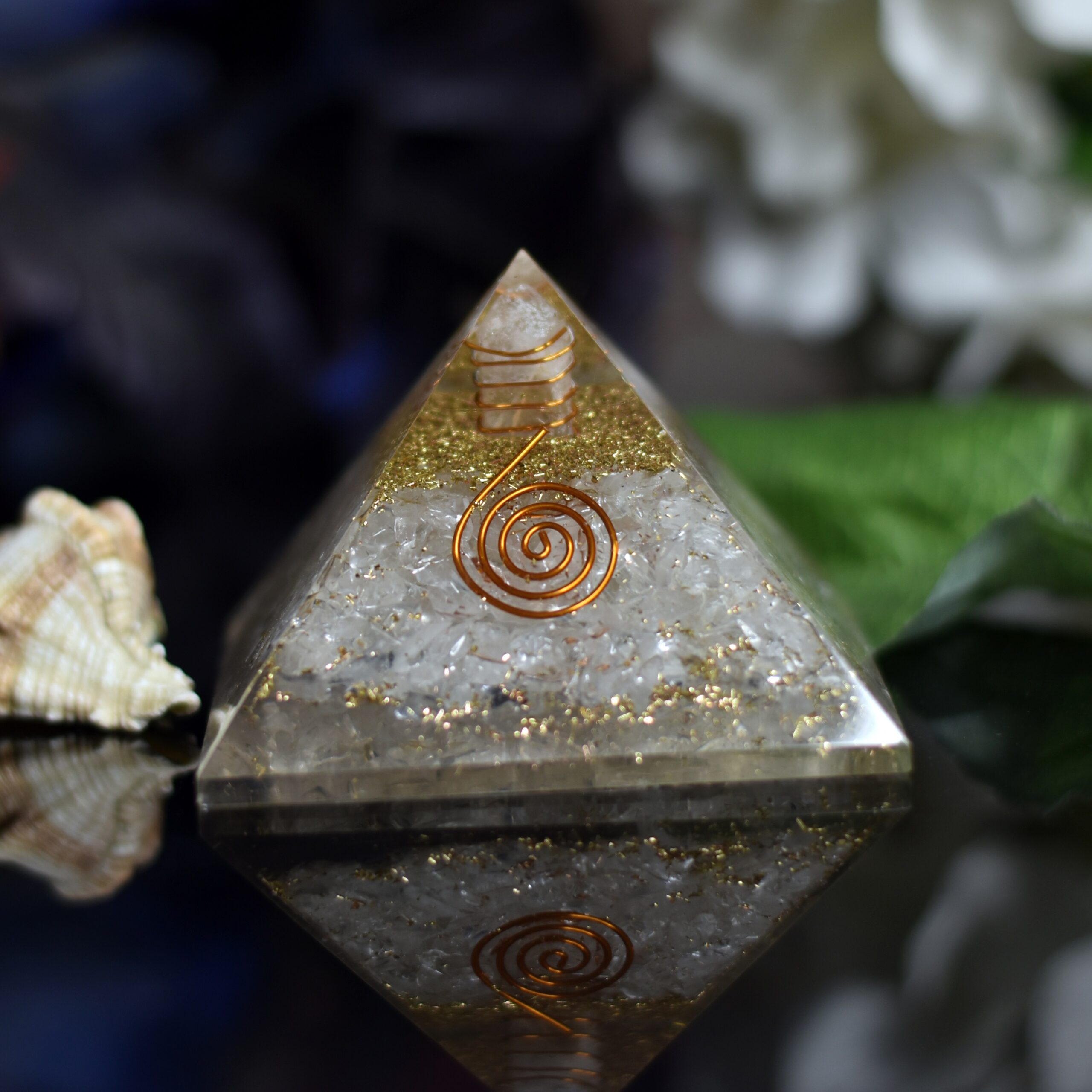KACHVI Crystal Set |Clear Pryamid - Image 3