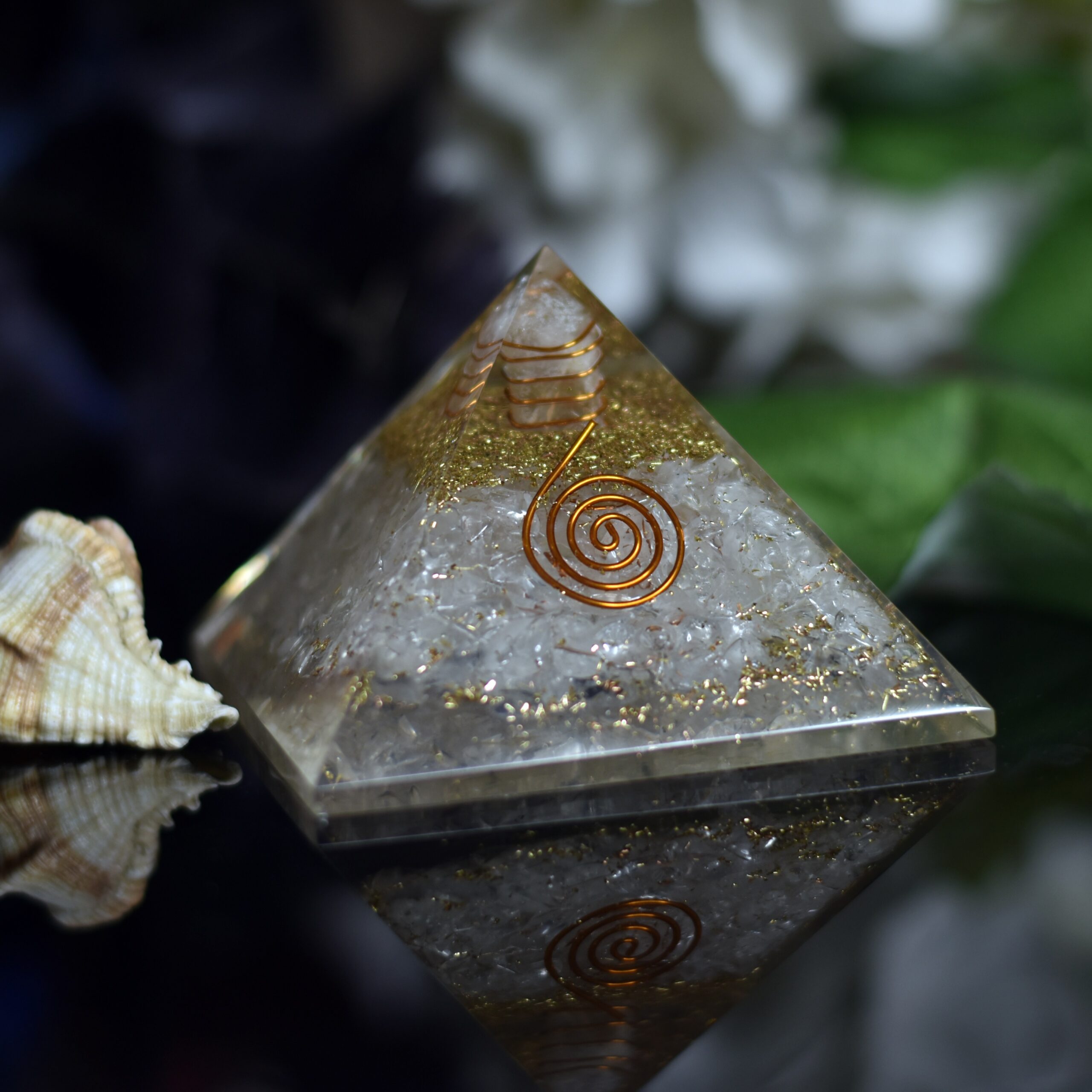 KACHVI Crystal Set |Clear Pryamid - Image 4