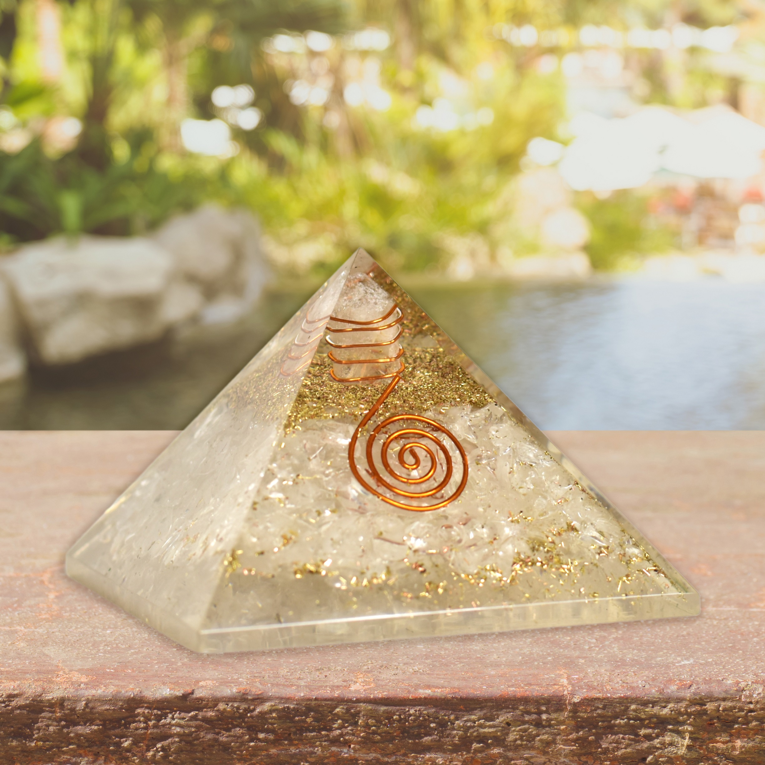 KACHVI Crystal Set |Clear Pryamid - Image 5