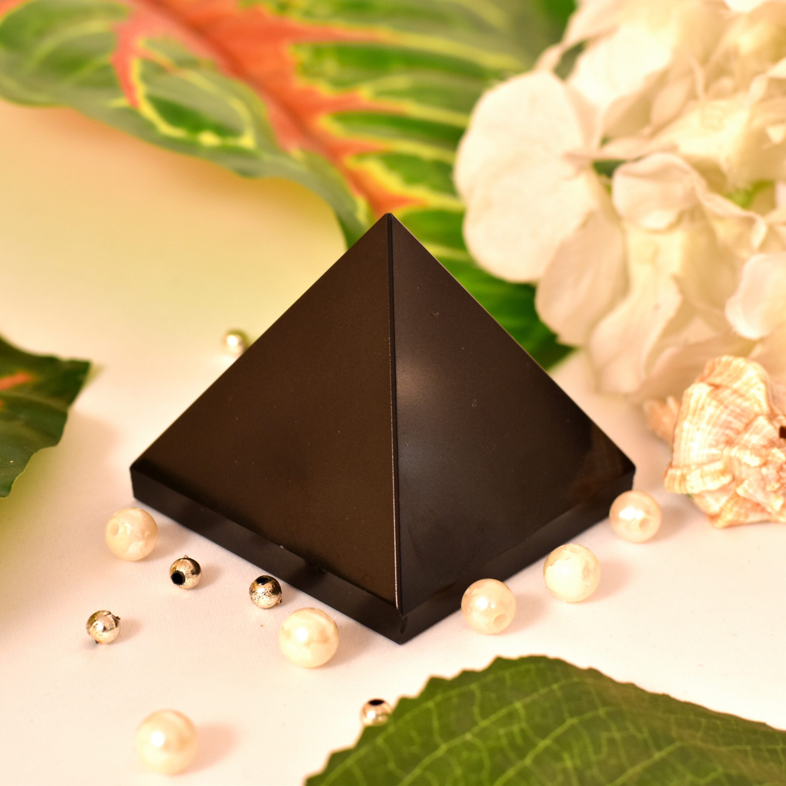 KACHVI Crystal Set |Black Obsadian Prayamid - Image 3