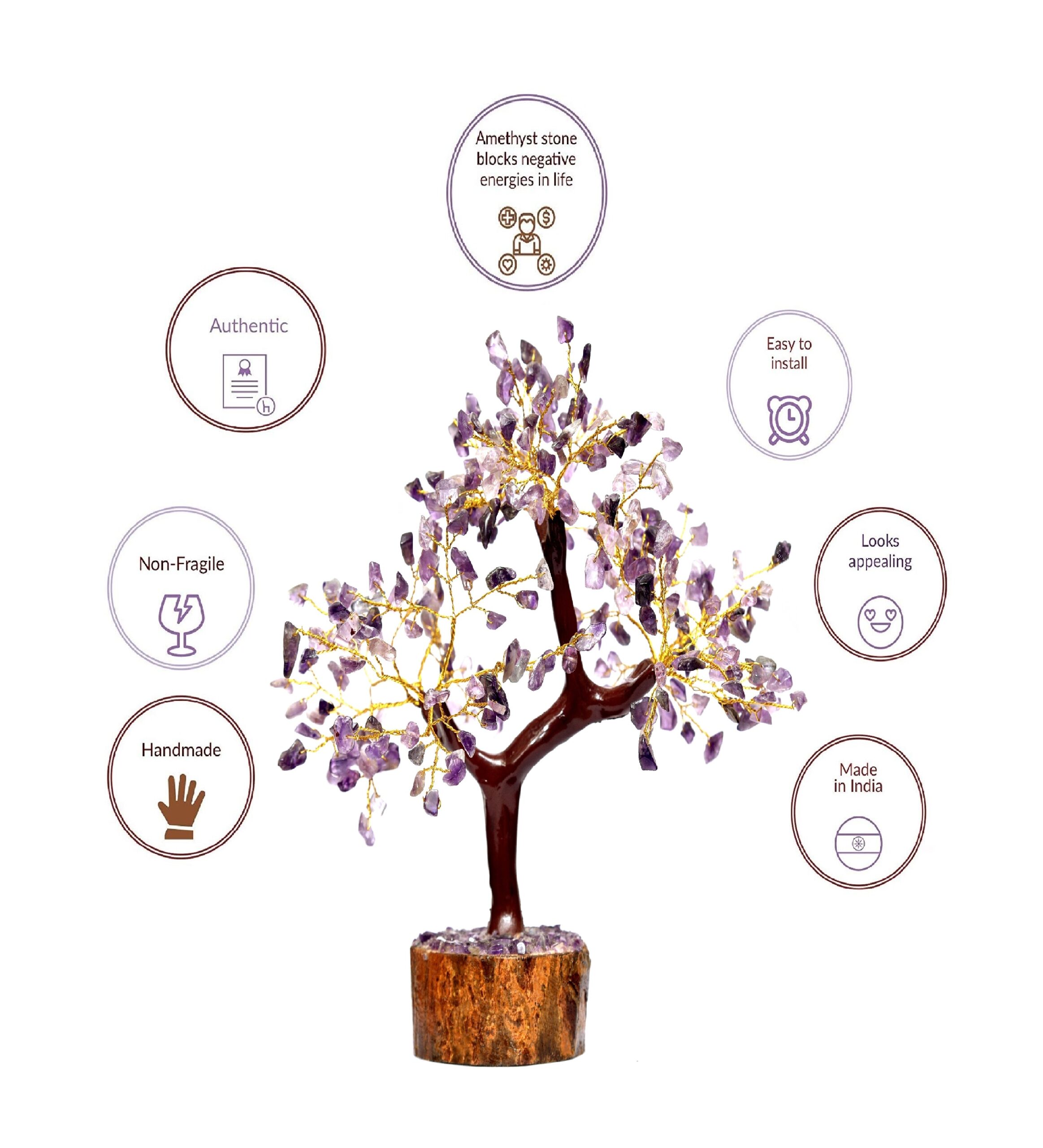 KACHVI Crystal Tree | Amethyst - Image 8