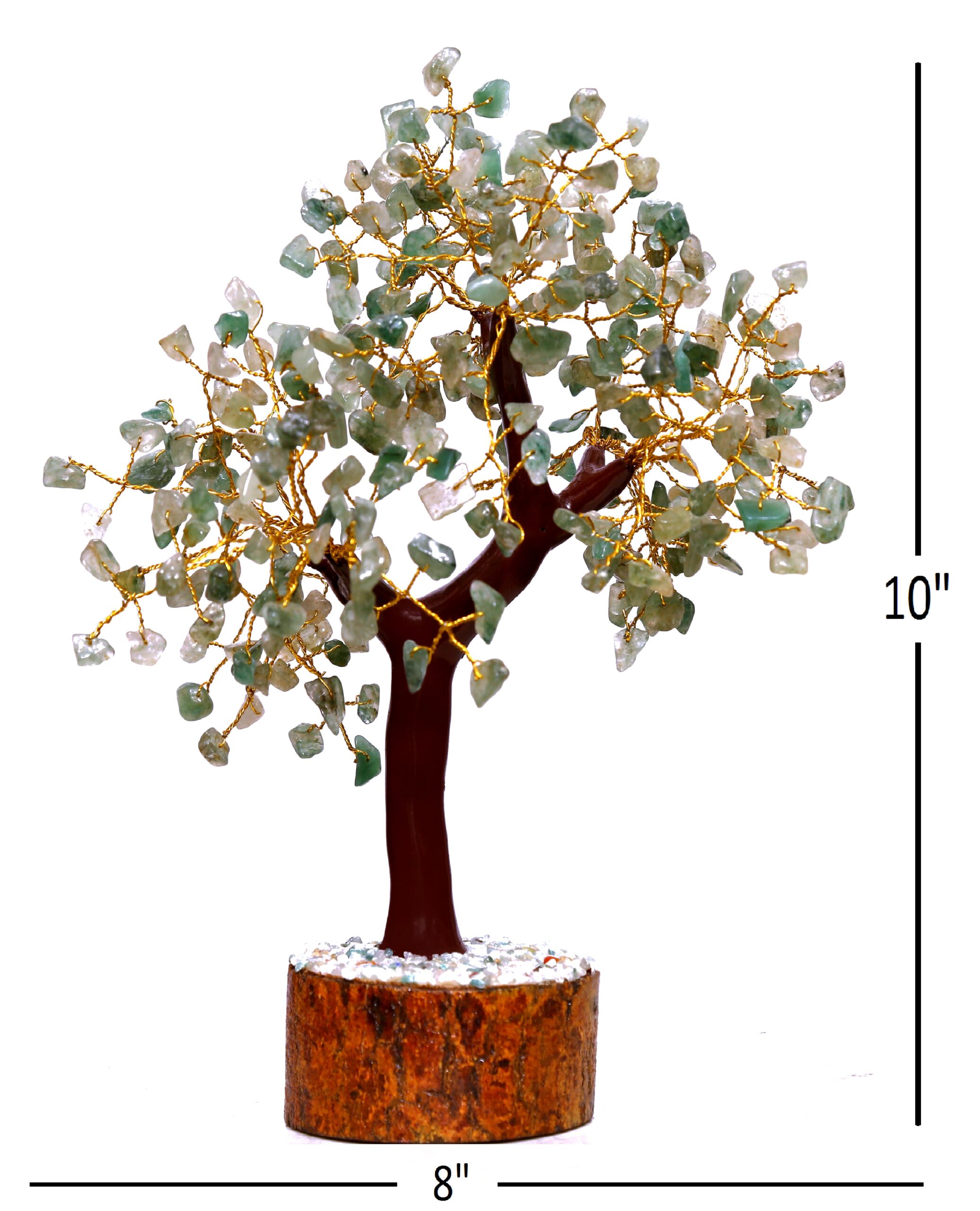 KACHVI Crystal Tree | Lt Green - Image 2