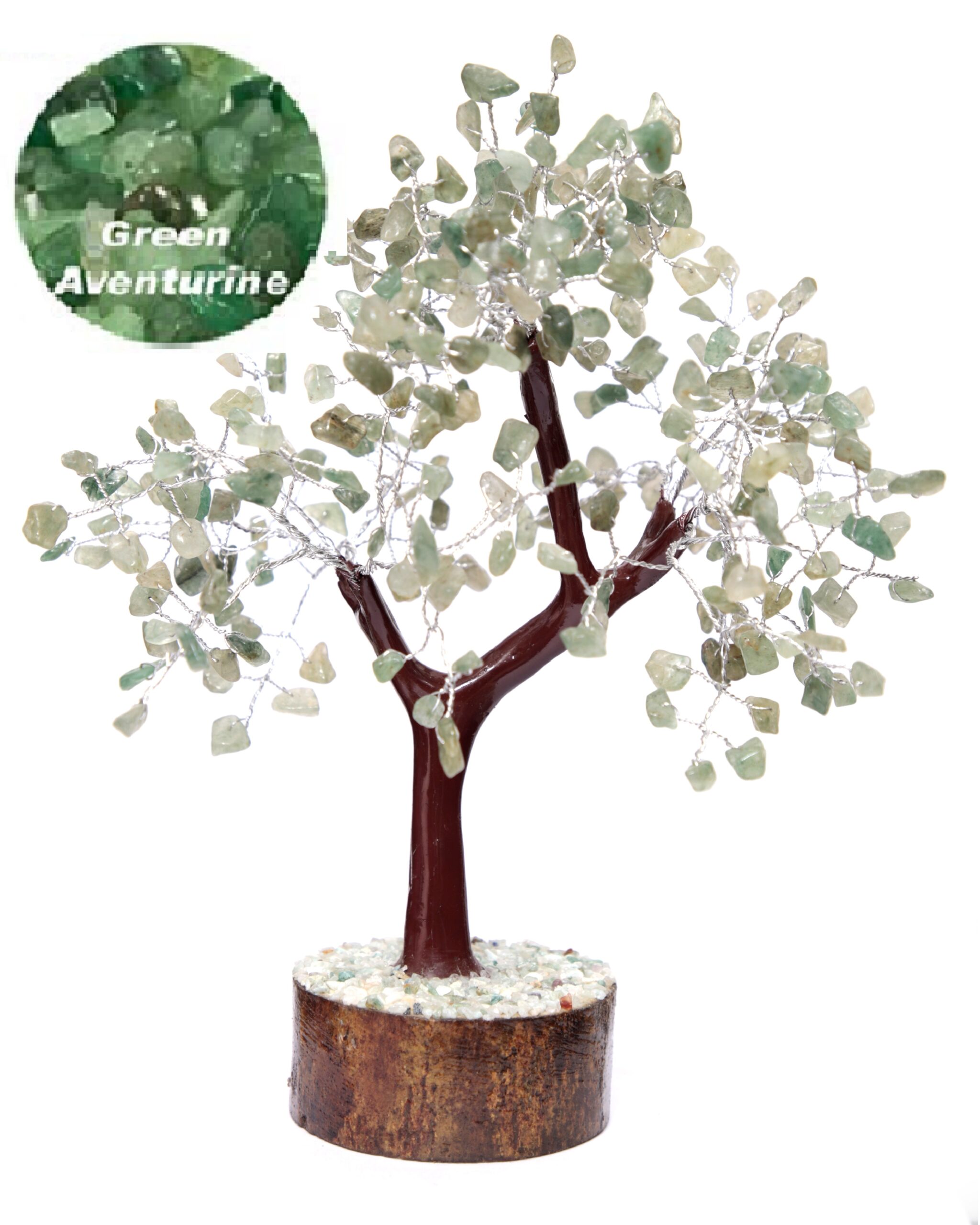 KACHVI Crystal Tree | Lt Green - Image 6