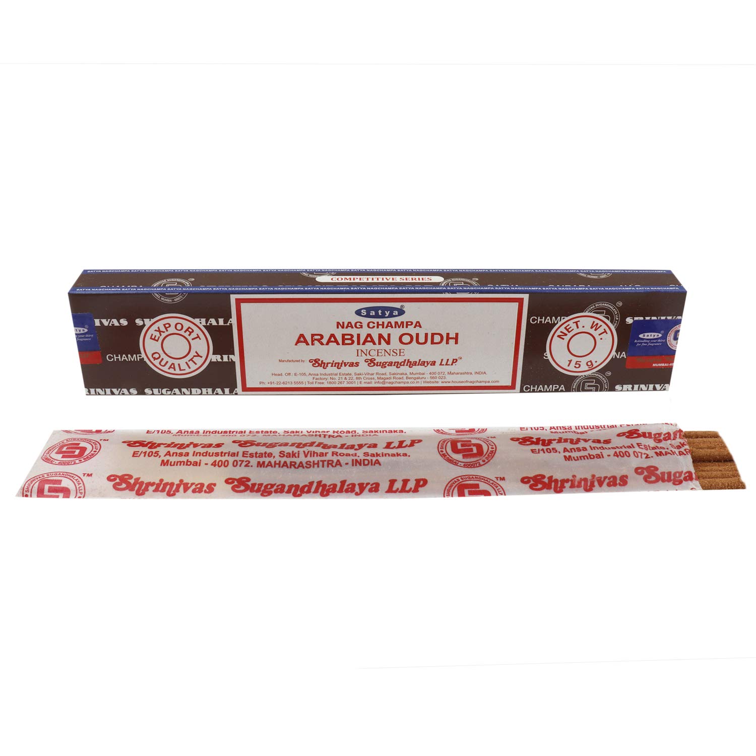 KACHVI Incense |Satya | Nag Champa |ARABIAN OUDH - Image 3